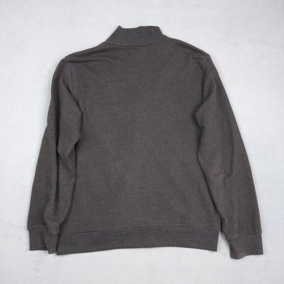 Kenneth Cole Reaction Button Front Cardigan Sweater Mens Large Gray Preppy - Picture 8 of 8